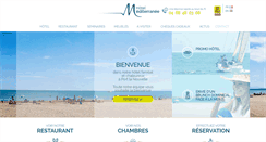 Desktop Screenshot of hotelmediterranee.com