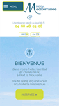 Mobile Screenshot of hotelmediterranee.com